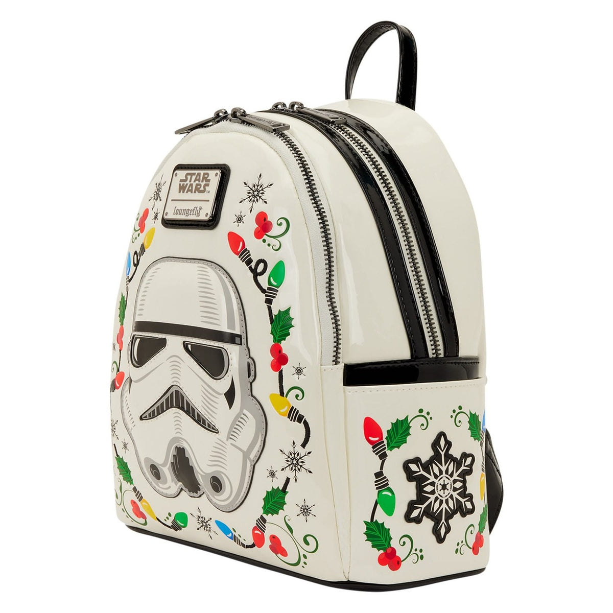 Productafbeelding Star Wars by Loungefly Mini rugzak Stormtrooper Holiday