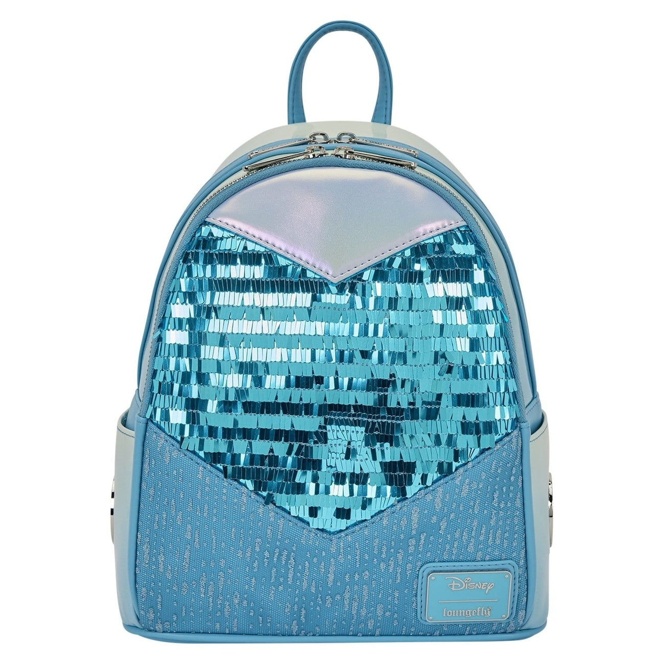 Productafbeelding Frozen - Helemaal ijskoud by Loungefly Mini rugzak Elsa Glitter Sequin