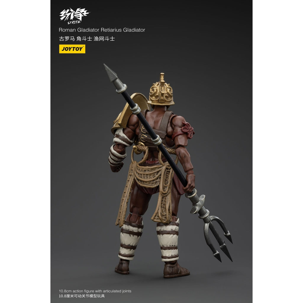 Productafbeelding Strife Actiefiguur 1/18 Romeinse Gladiator Retiarius Gladiator 11 cm