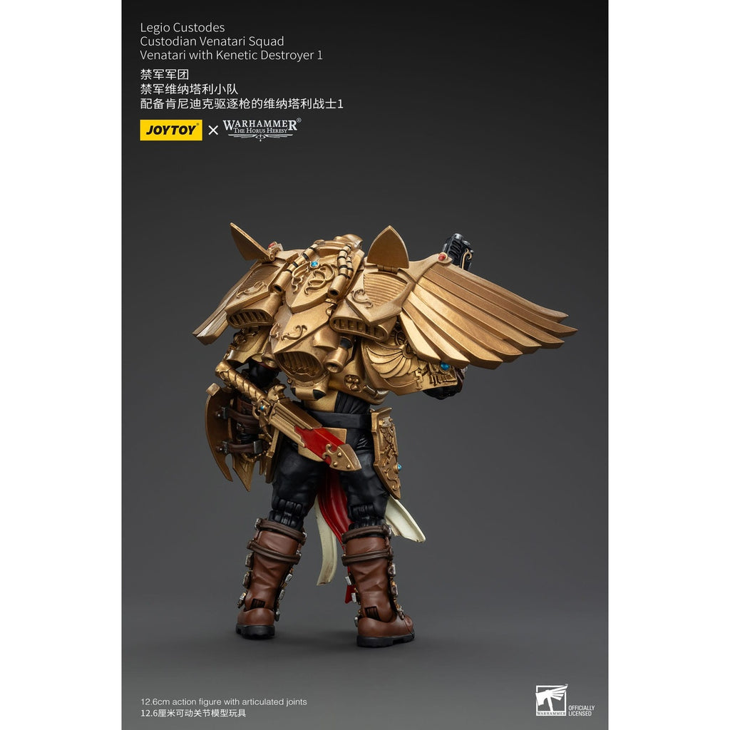 Productafbeelding Warhammer The Horus Heresy Actiefiguur 1/18 Legio Custodes Custodian Venatari Squad Venatari met Kinetic Destroyer 1 13
