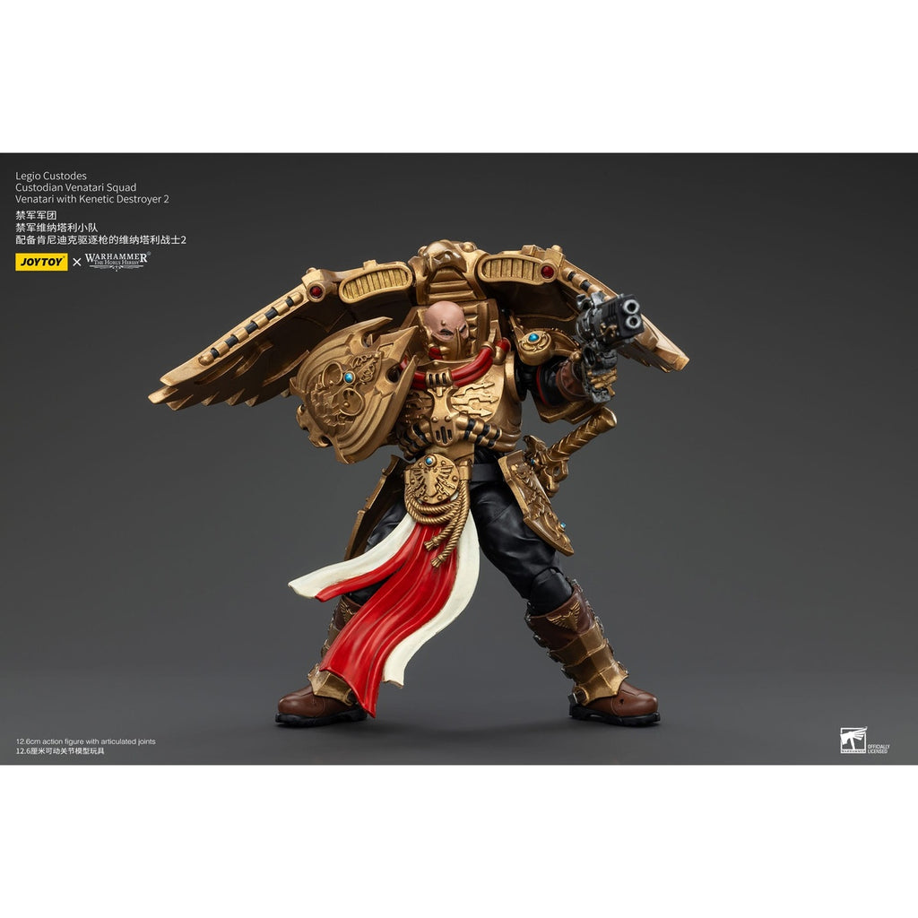 Product image Warhammer The Horus Heresy Action Figure 1/18 Legio Custodes Custodian Venatari Squad Venatari with Kinetic Destroyer 2 13