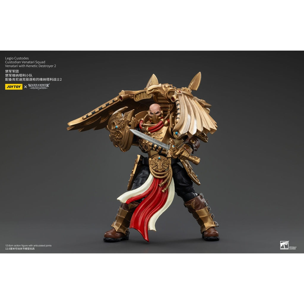 Product image Warhammer The Horus Heresy Action Figure 1/18 Legio Custodes Custodian Venatari Squad Venatari with Kinetic Destroyer 2 13