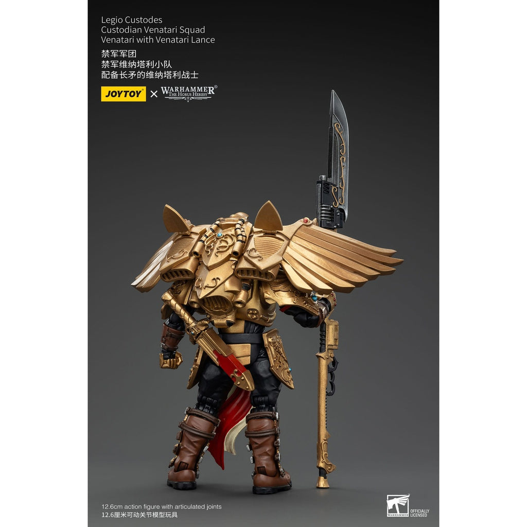 Productafbeelding Warhammer The Horus Heresy Actiefiguur 1/18 Legio Custodes Custodian Venatari Squad Venatari met Venatari Lance 13 cm