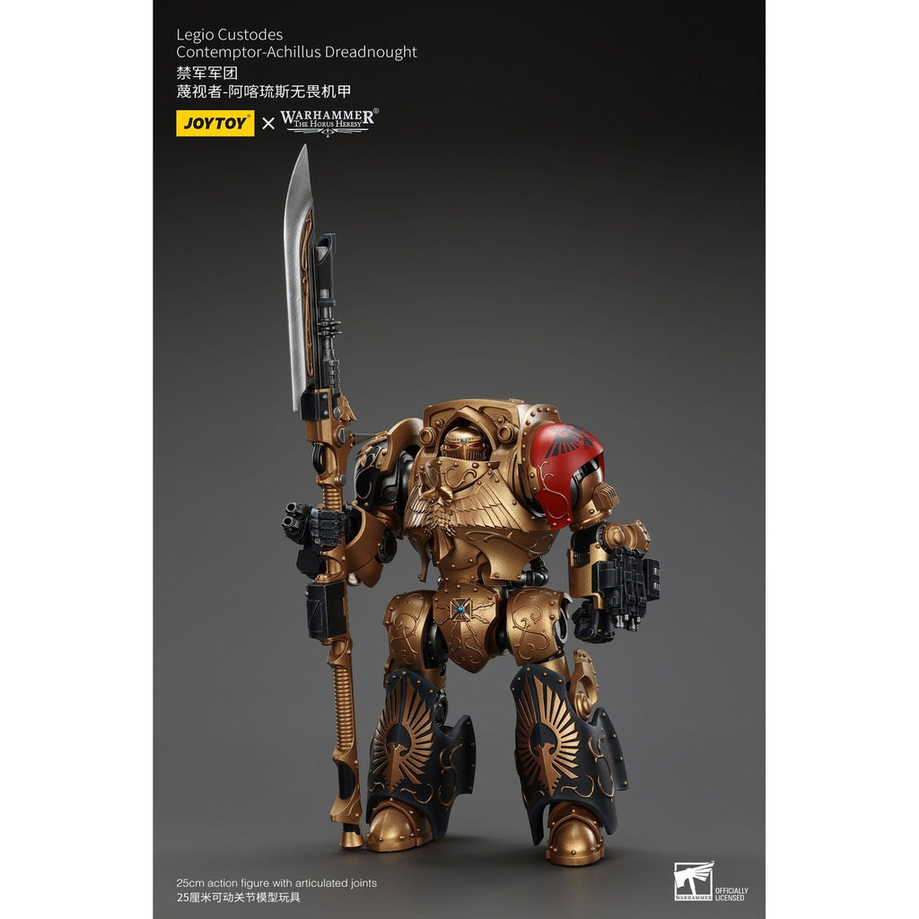 Productafbeelding Warhammer The Horus Heresy actiefiguur Legio Custodes Contemptor-Achillus Dreadnought 25 cm