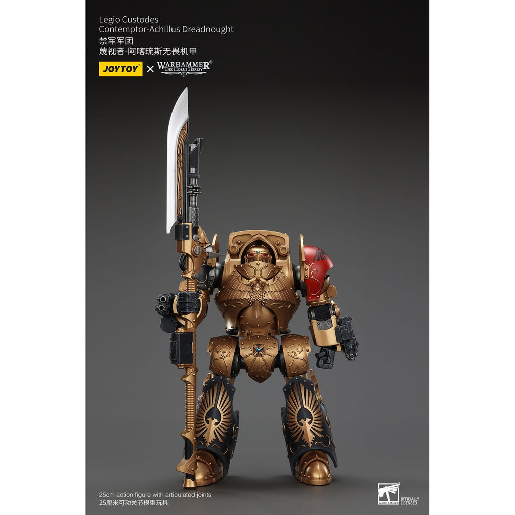 Productafbeelding Warhammer The Horus Heresy actiefiguur Legio Custodes Contemptor-Achillus Dreadnought 25 cm