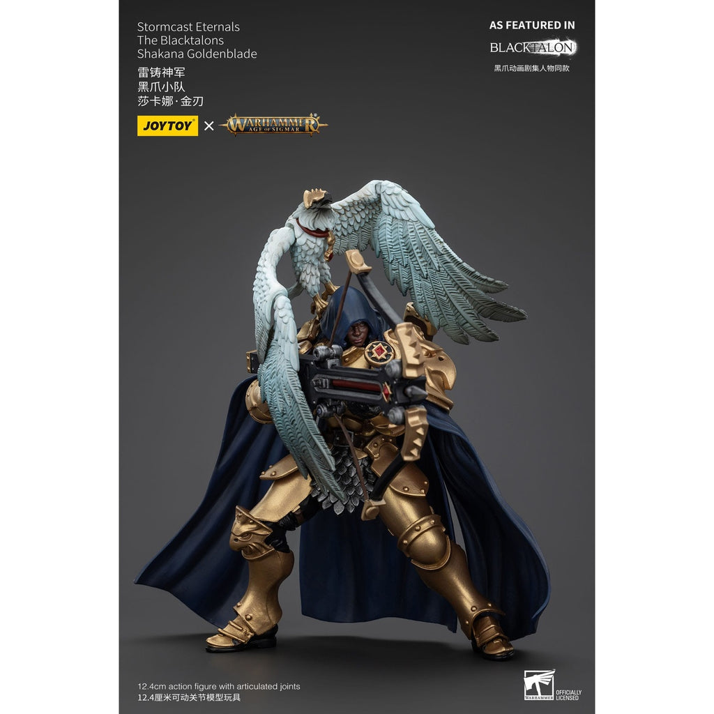 Product image Warhammer Age of Sigmar Action Figure Stormcast Eternals The Blacktalons Shakana Goldenblade 20 cm