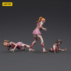 Productafbeelding Zombie Dark Source Actiefiguren 3-pack Cheer Leaders 8 cm