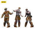 Productafbeelding Zombie Dark Source actiefiguren 3-pack Firefighters 8 cm
