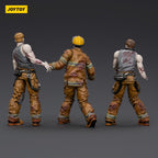 Productafbeelding Zombie Dark Source actiefiguren 3-pack Firefighters 8 cm