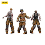 Productafbeelding Zombie Dark Source actiefiguren 3-pack Firefighters 8 cm