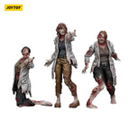 Productafbeelding Zombie Dark Source Actiefiguren 3-pack Scientists (Female) 8 cm