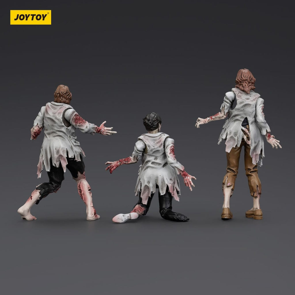 Productafbeelding Zombie Dark Source Actiefiguren 3-pack Scientists (Female) 8 cm