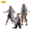 Productafbeelding Zombie Dark Source Actiefiguren 3-pack Scientists (Female) 8 cm
