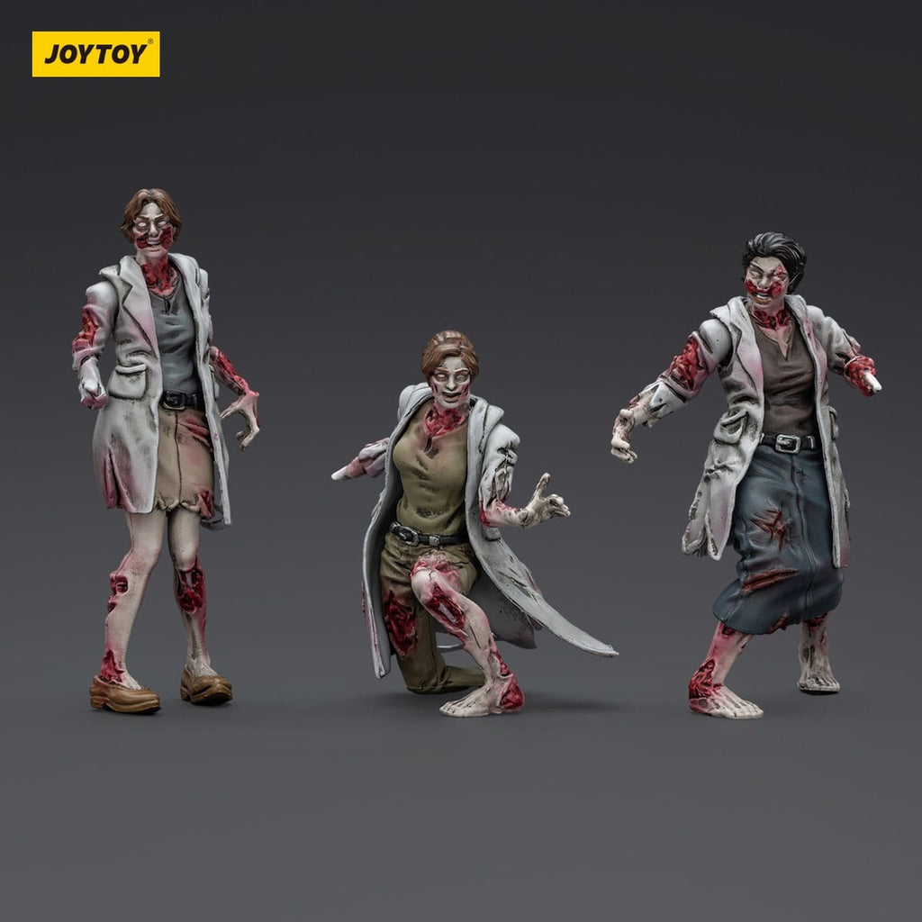 Productafbeelding Zombie Dark Source Actiefiguren 3-pack Medics 8 cm