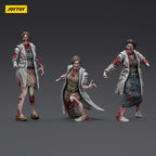 Productafbeelding Zombie Dark Source Actiefiguren 3-pack Medics 8 cm