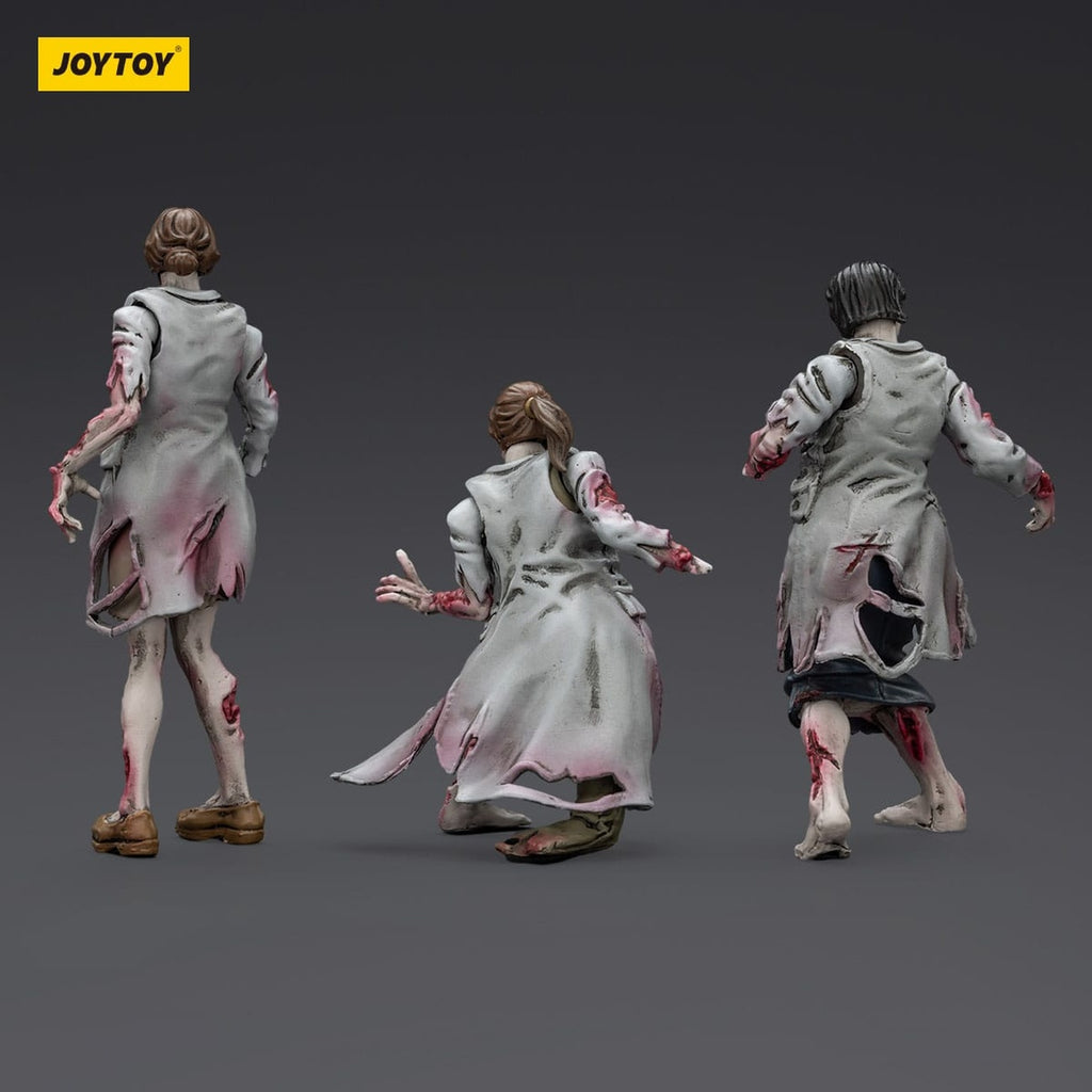 Productafbeelding Zombie Dark Source Actiefiguren 3-pack Medics 8 cm