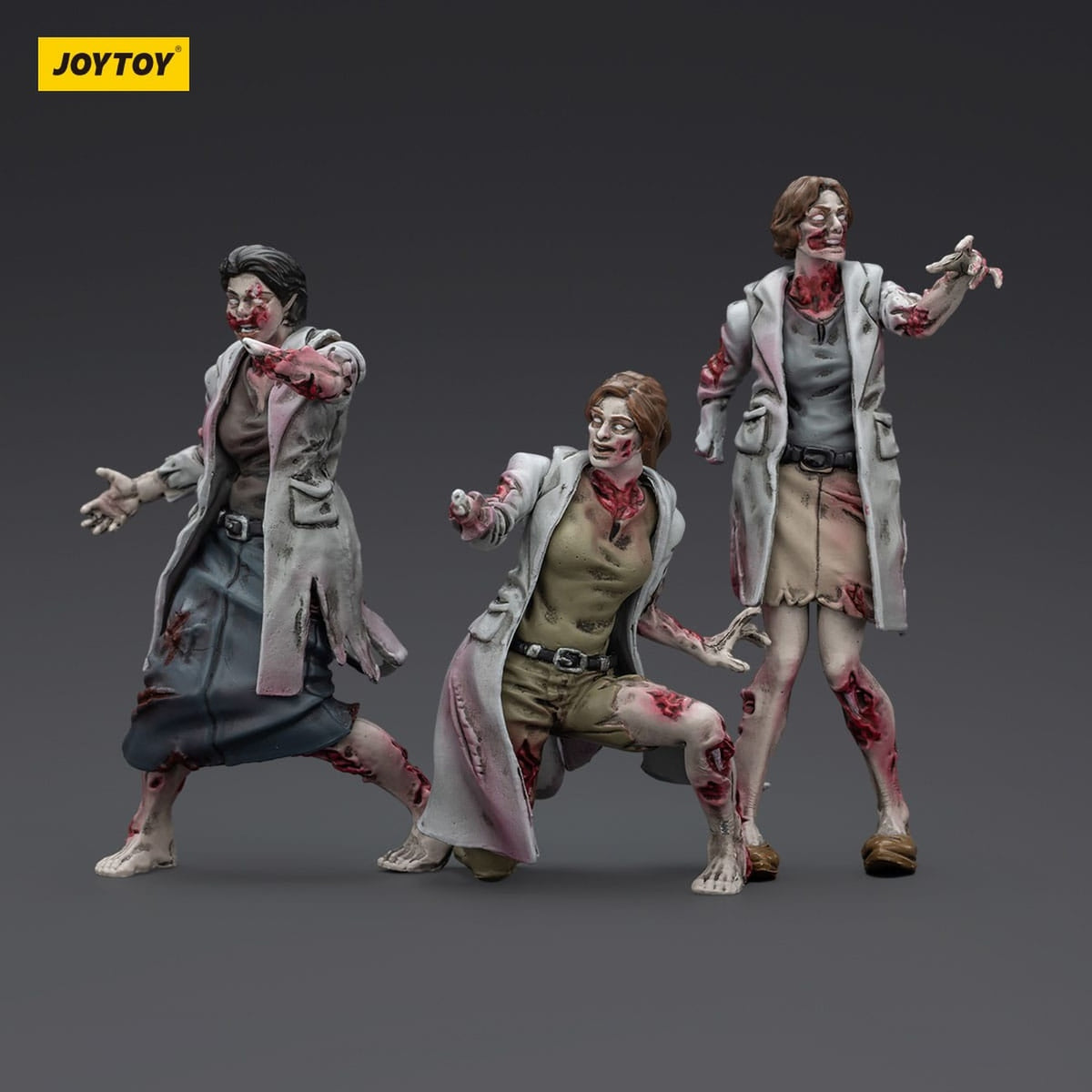 Productafbeelding Zombie Dark Source Actiefiguren 3-pack Medics 8 cm