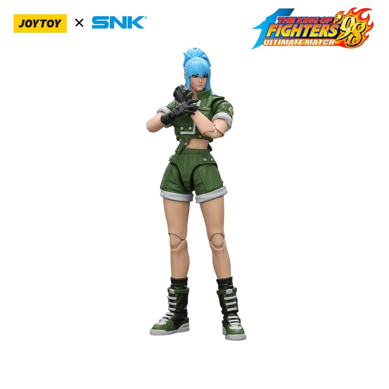 Productafbeelding The King Of Fighters '98 actiefiguur Hero Team Leona Heidern 11 cm