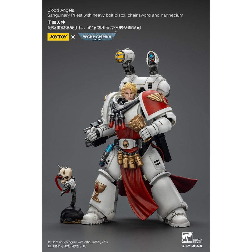 Productafbeelding Warhammer 40,000 actiefiguur Blood Angels Sanguinary Priest 12 cm
