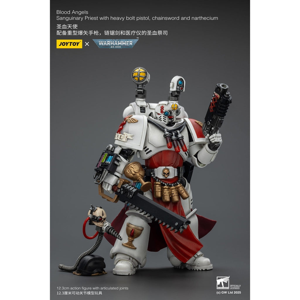 Productafbeelding Warhammer 40,000 actiefiguur Blood Angels Sanguinary Priest 12 cm