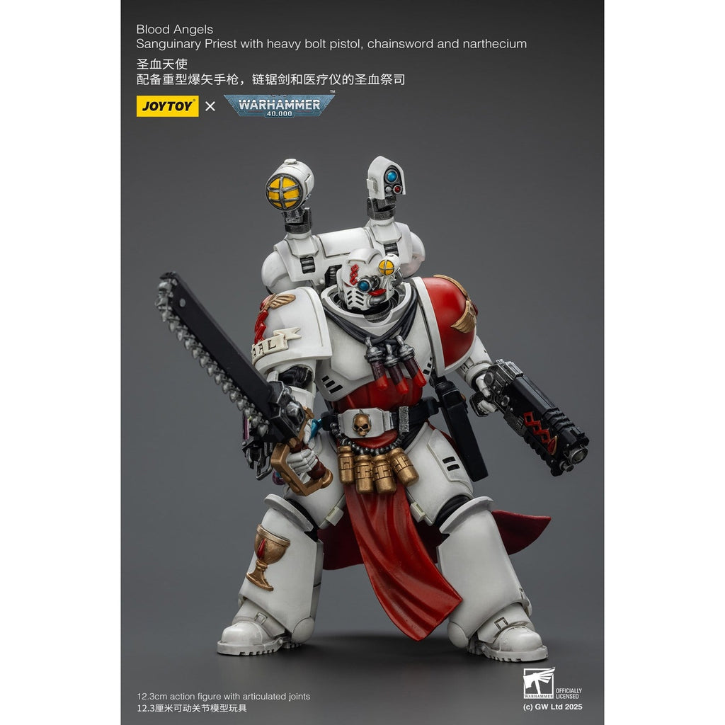Productafbeelding Warhammer 40,000 actiefiguur Blood Angels Sanguinary Priest 12 cm