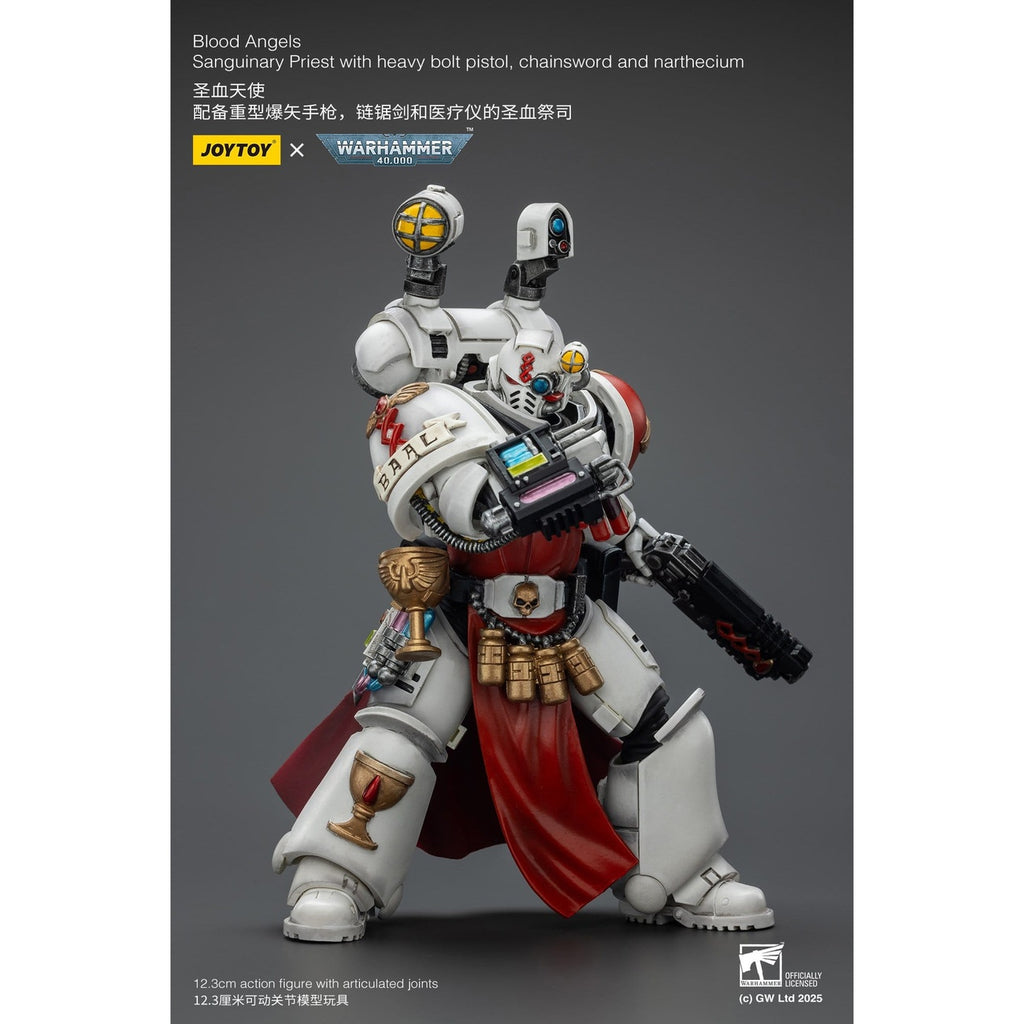 Productafbeelding Warhammer 40,000 actiefiguur Blood Angels Sanguinary Priest 12 cm