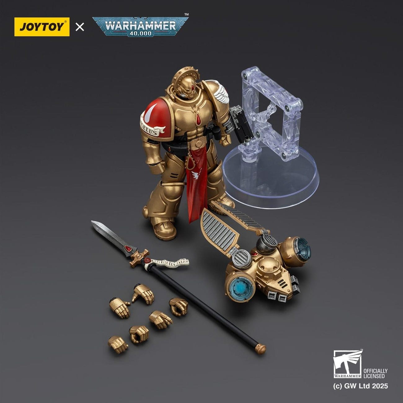 Product image Warhammer 40,000: Combat Patrol Blood Angels Action Figure Sanguinary Guard 2 with Angelus Boltgun and Encarmine Spear 20 cm