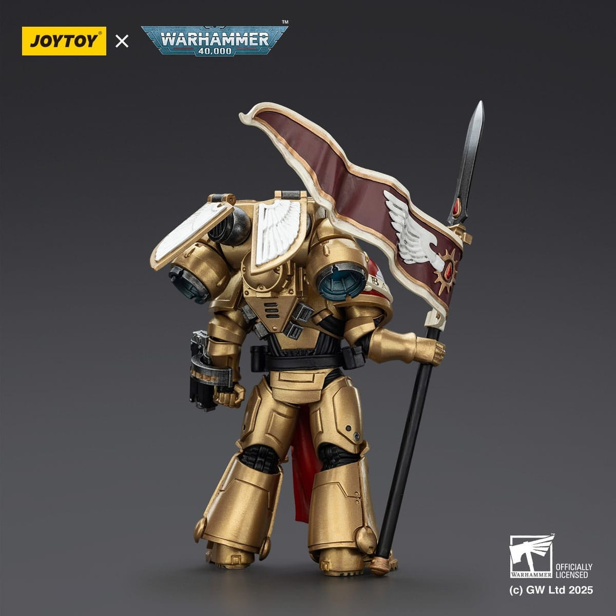 Productafbeelding Warhammer 40,000: Combat Patrol Blood Angels Actiefiguur Sanguinary Guard 3 met Angelus Boltgun en Encarmine Spear 20 cm