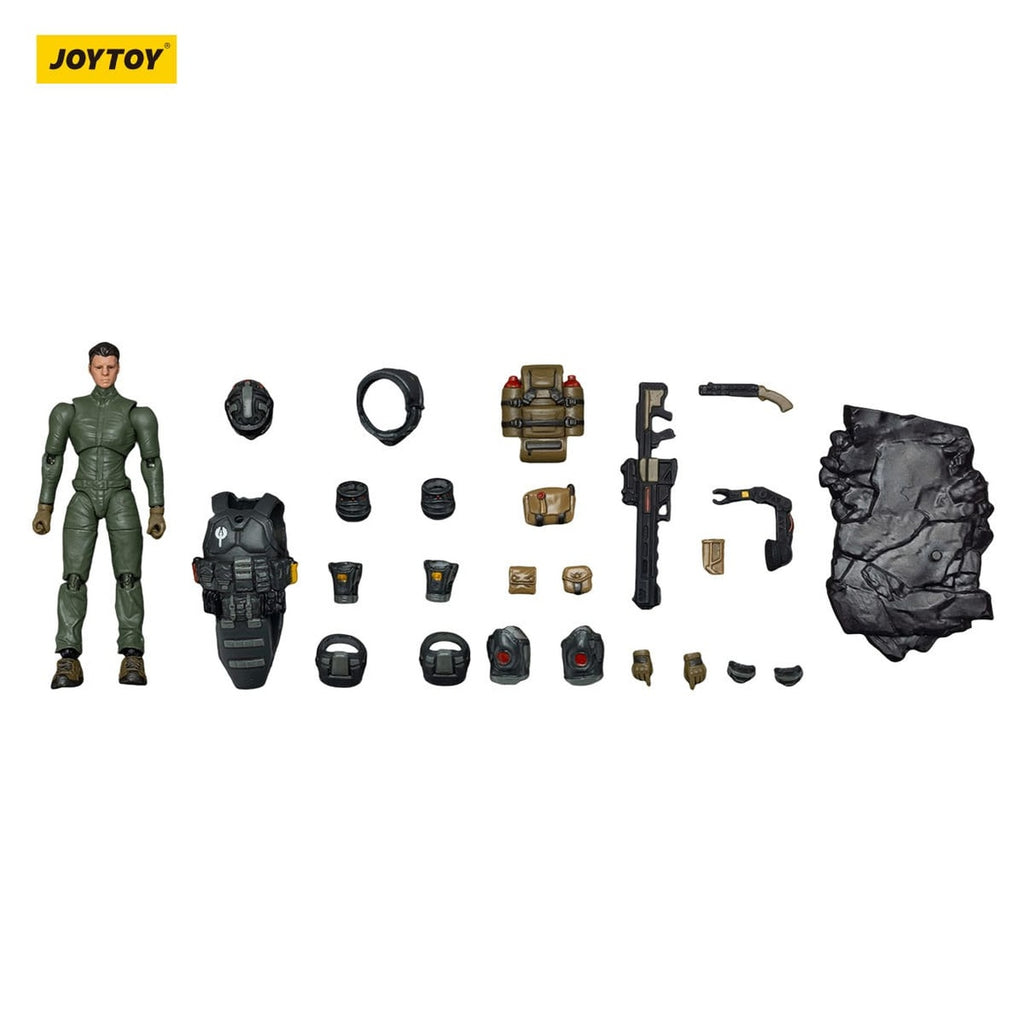 Productafbeelding Steel Ride Corps Dark Source actiefiguur Assaulter Volok 7 cm