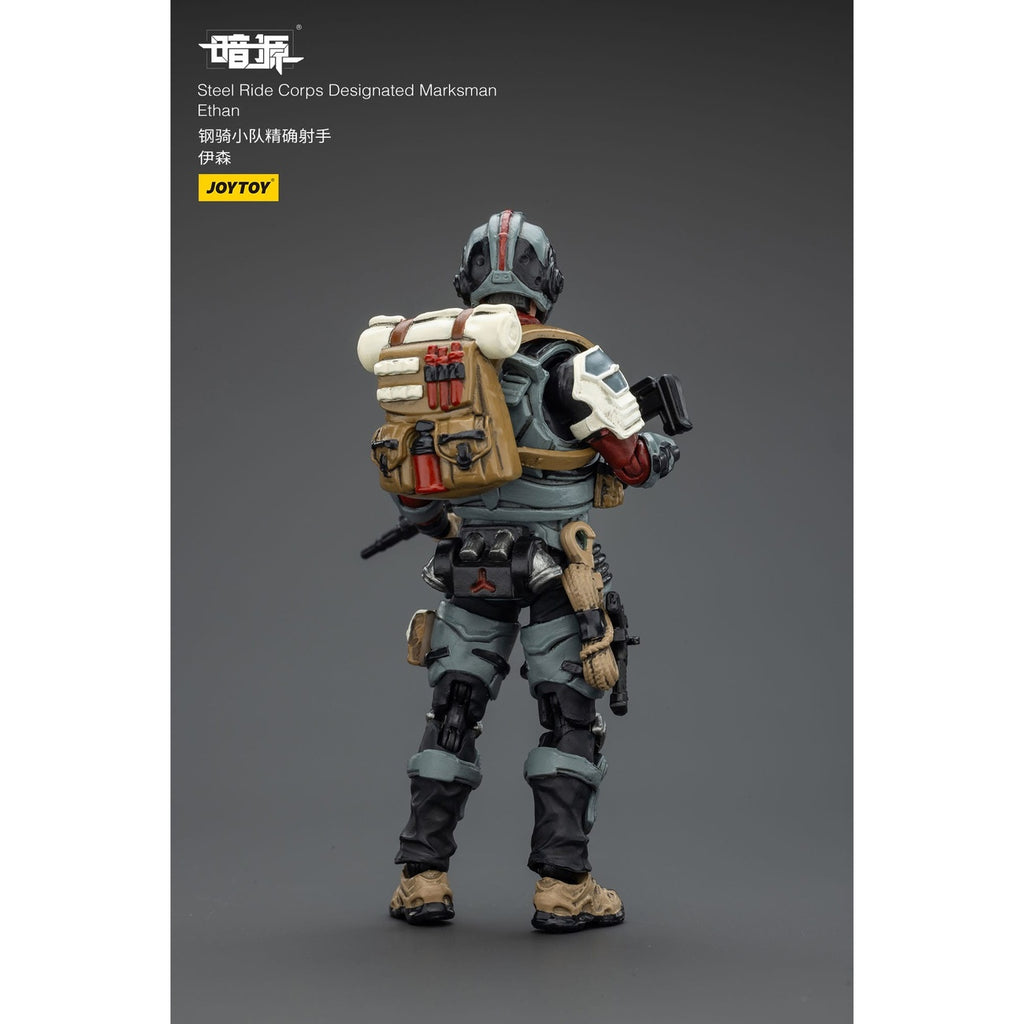 Productafbeelding Steel Ride Corps Dark Source actiefiguur Designated Marksman Ethan 7 cm