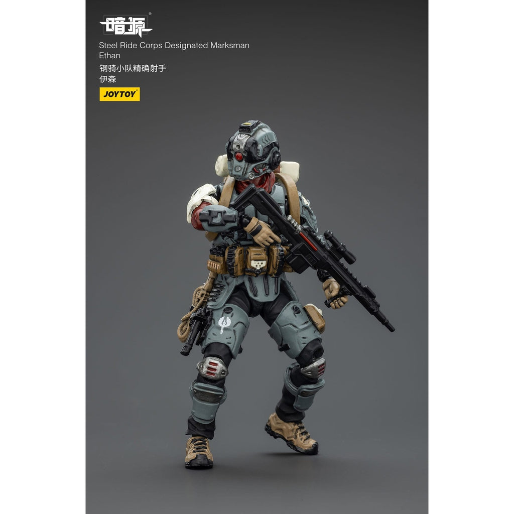 Productafbeelding Steel Ride Corps Dark Source actiefiguur Designated Marksman Ethan 7 cm