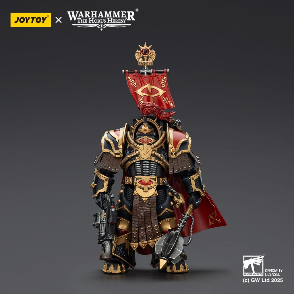 Productafbeelding Warhammer 40,000: Sons of Horus Actiefiguur Legion Cataphractii Praetor met Combi-Melta en Power Maul 14 cm
