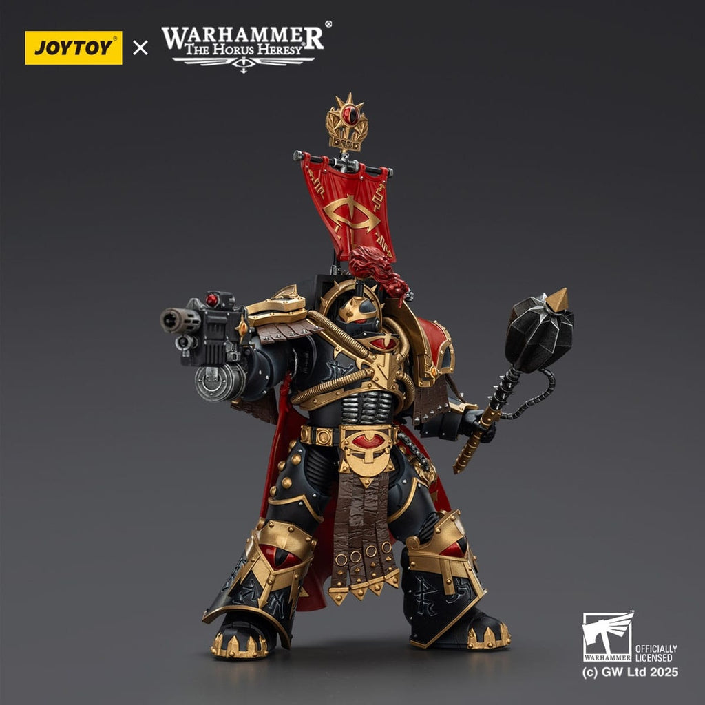 Productafbeelding Warhammer 40,000: Sons of Horus Actiefiguur Legion Cataphractii Praetor met Combi-Melta en Power Maul 14 cm