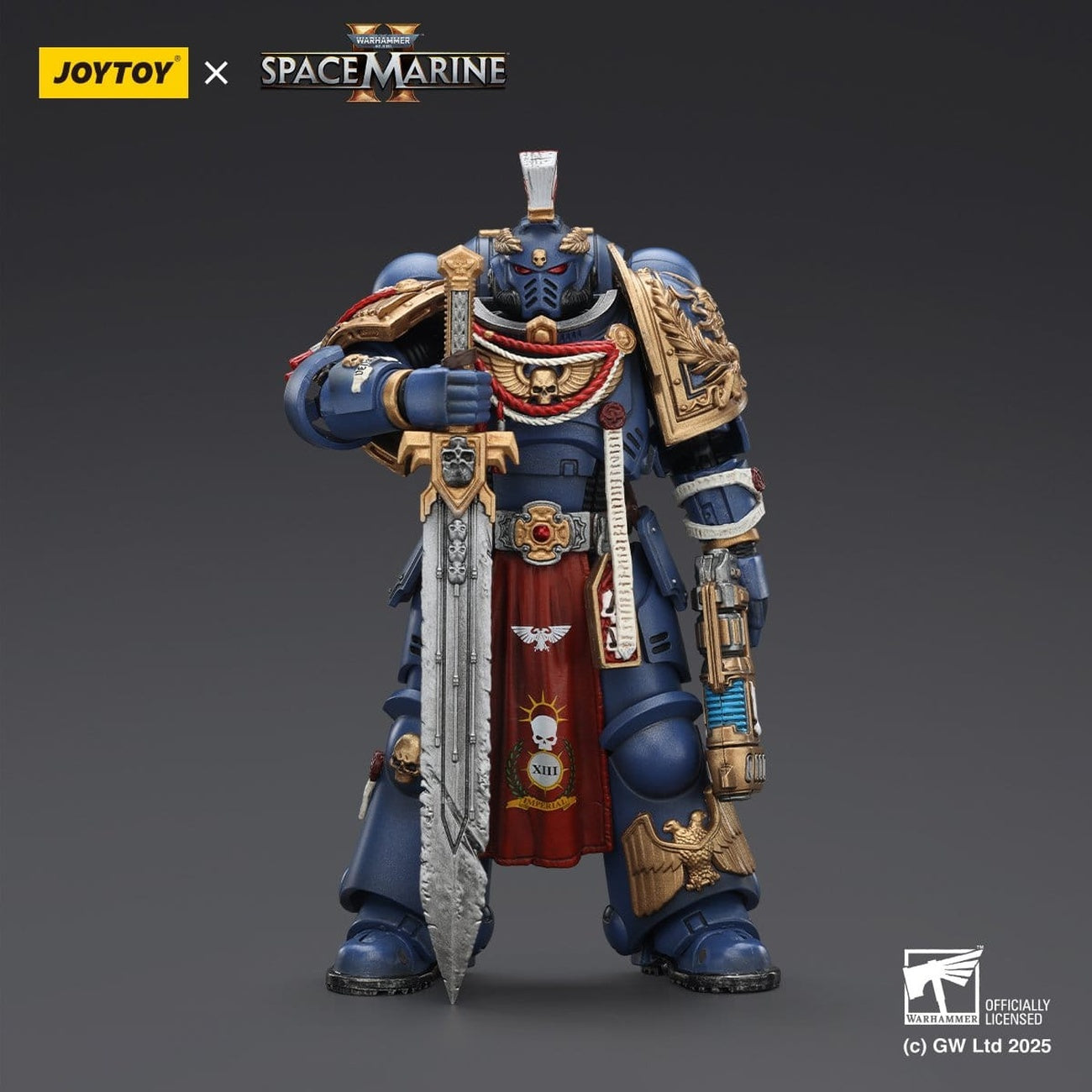 Productafbeelding Warhammer 40,000 Actiefiguur Ultramarines Relic Primus Armour 12 cm