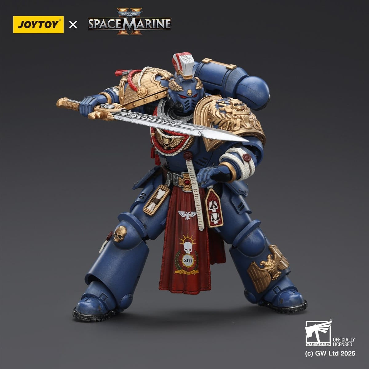 Productafbeelding Warhammer 40,000 Actiefiguur Ultramarines Relic Primus Armour 12 cm