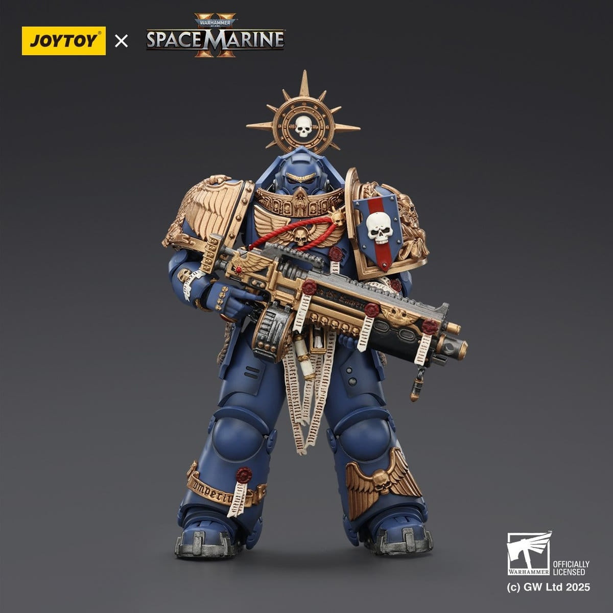 Productafbeelding Warhammer 40,000 Actiefiguur Ultramarines Heavy Relic Primus Armor 13 cm