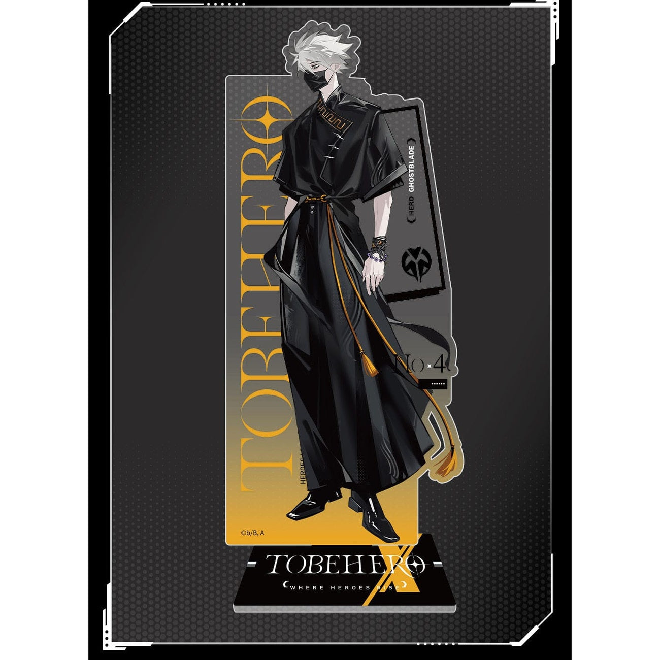 Productafbeelding To Be Hero X acryl-standee Hero Show Series Ghostblade 18 cm