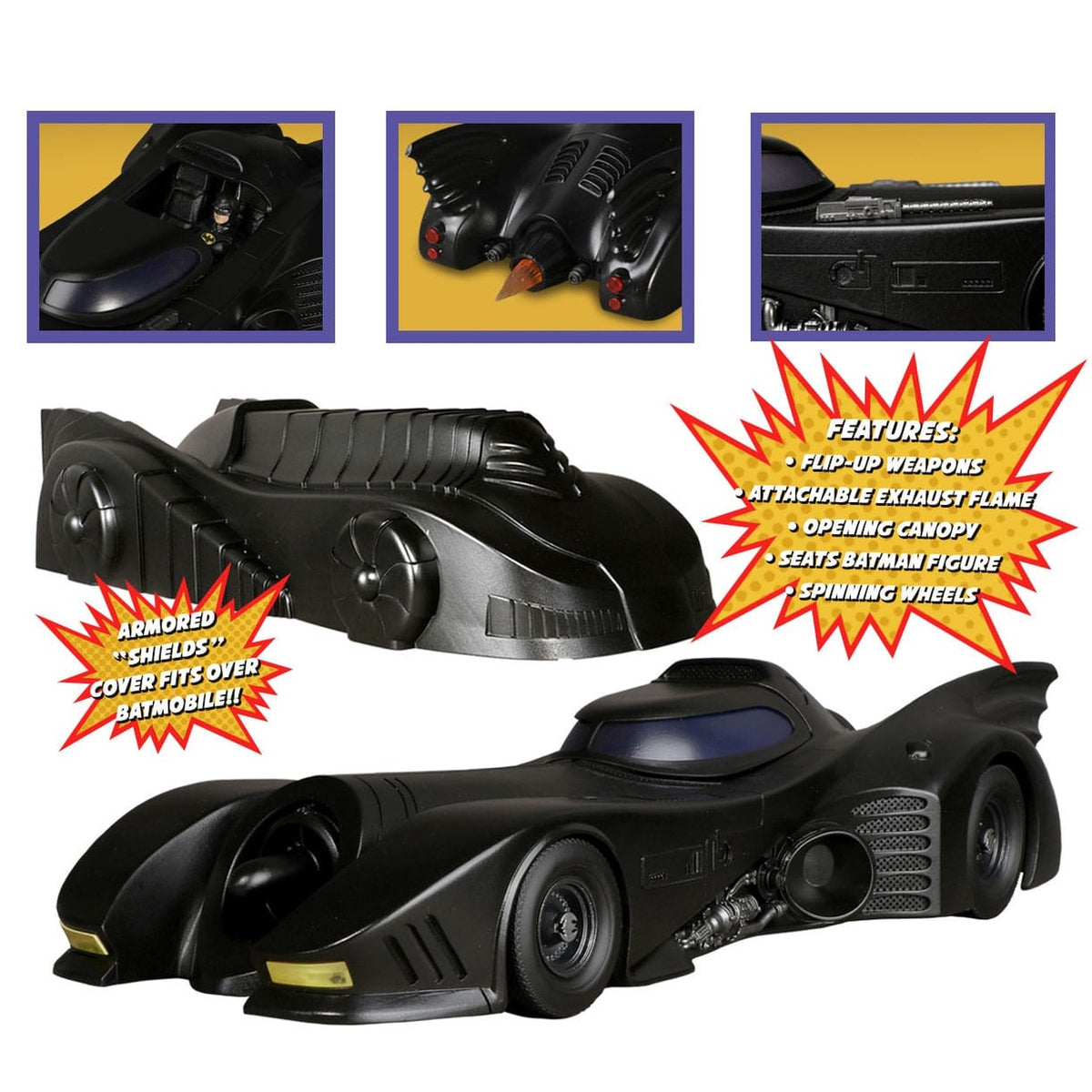 Productafbeelding Batman (1989) 5 Points voertuig Batmobile