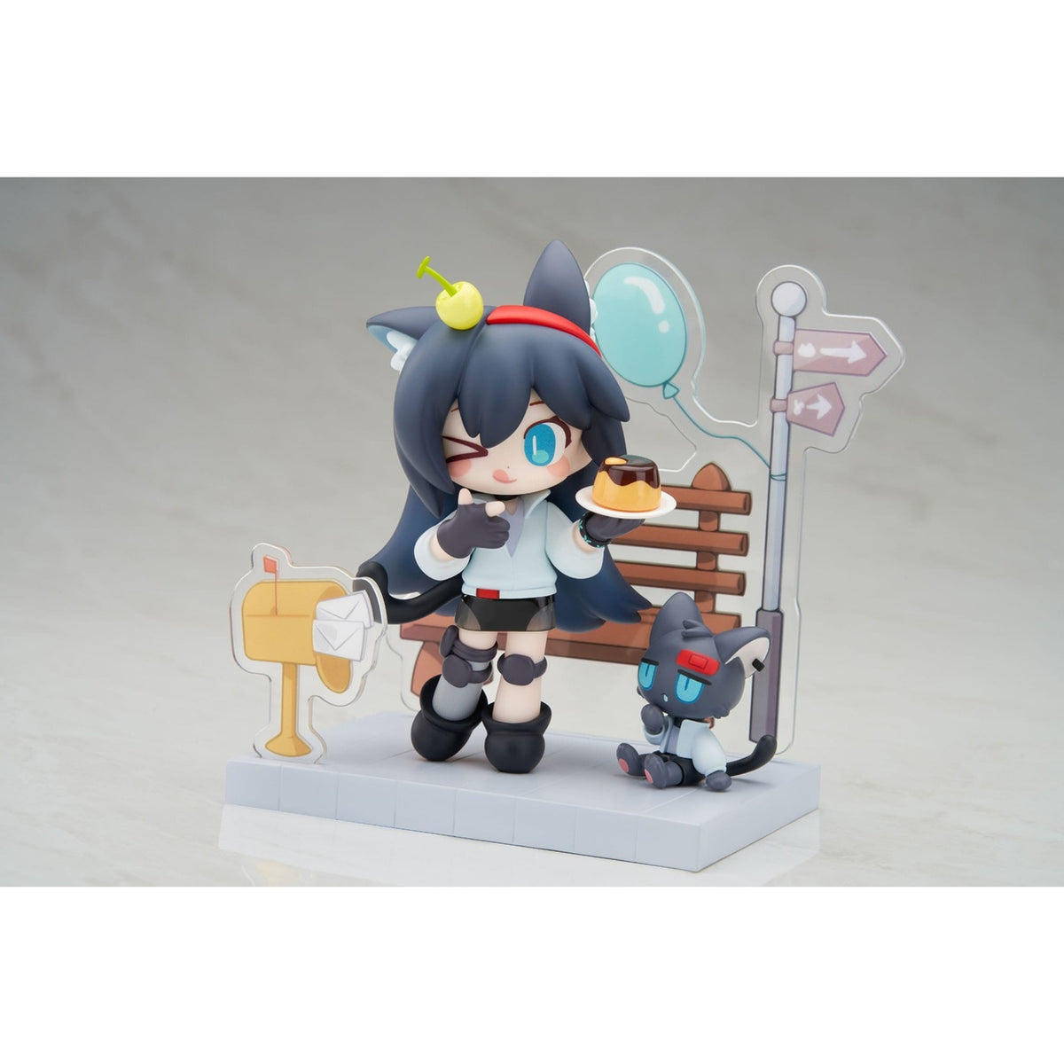 Productafbeelding Arknights PVC Statue Dessert Time Series Q-figure Blaze 11 cm