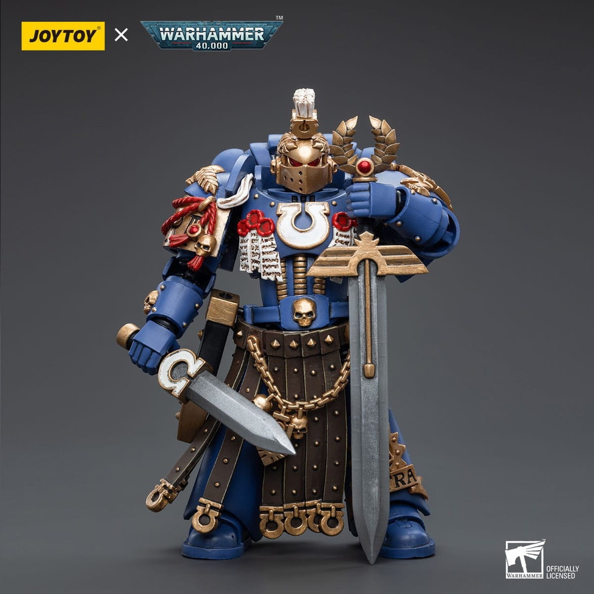 Productafbeelding Warhammer 40k actiefiguur 1/18 Ultramarines Honour Guard Chapter Champion 12 cm