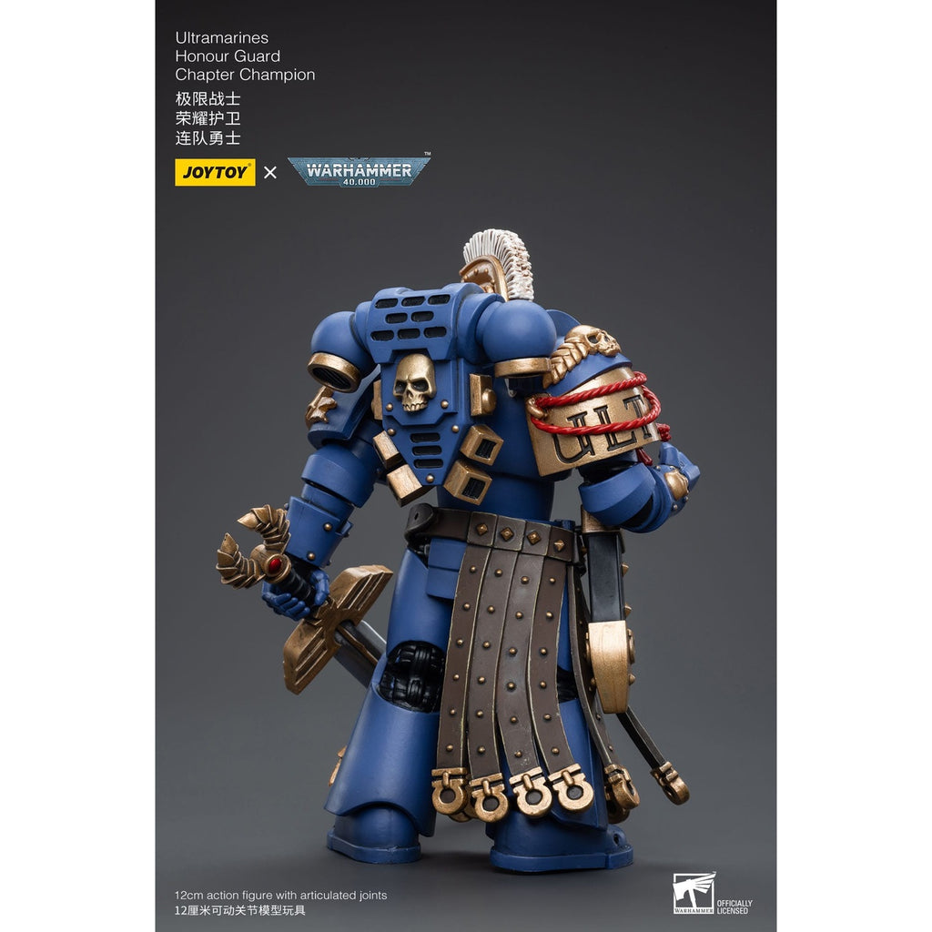 Productafbeelding Warhammer 40k actiefiguur 1/18 Ultramarines Honour Guard Chapter Champion 12 cm