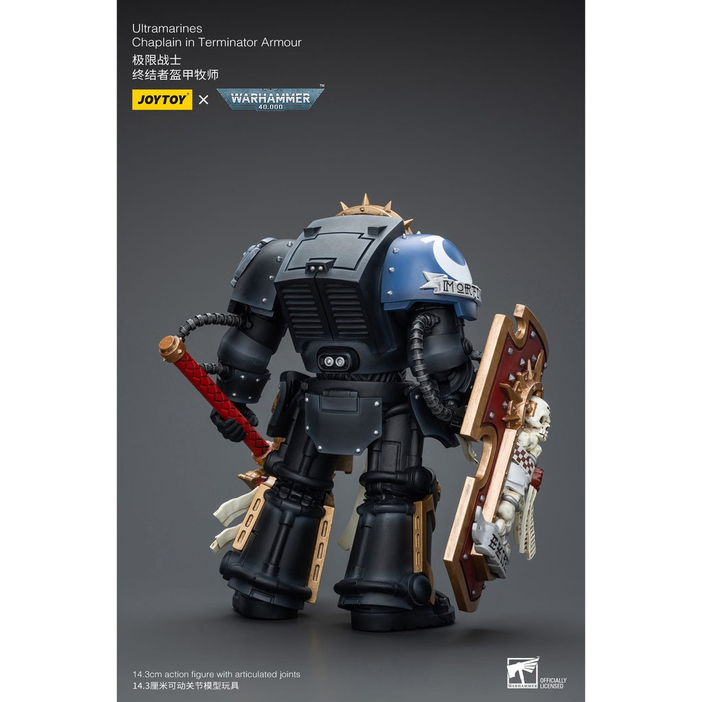 Productafbeelding Warhammer 40k Actiefiguur 1/18 Ultramarines Chaplain in Terminator Armour 12 cm