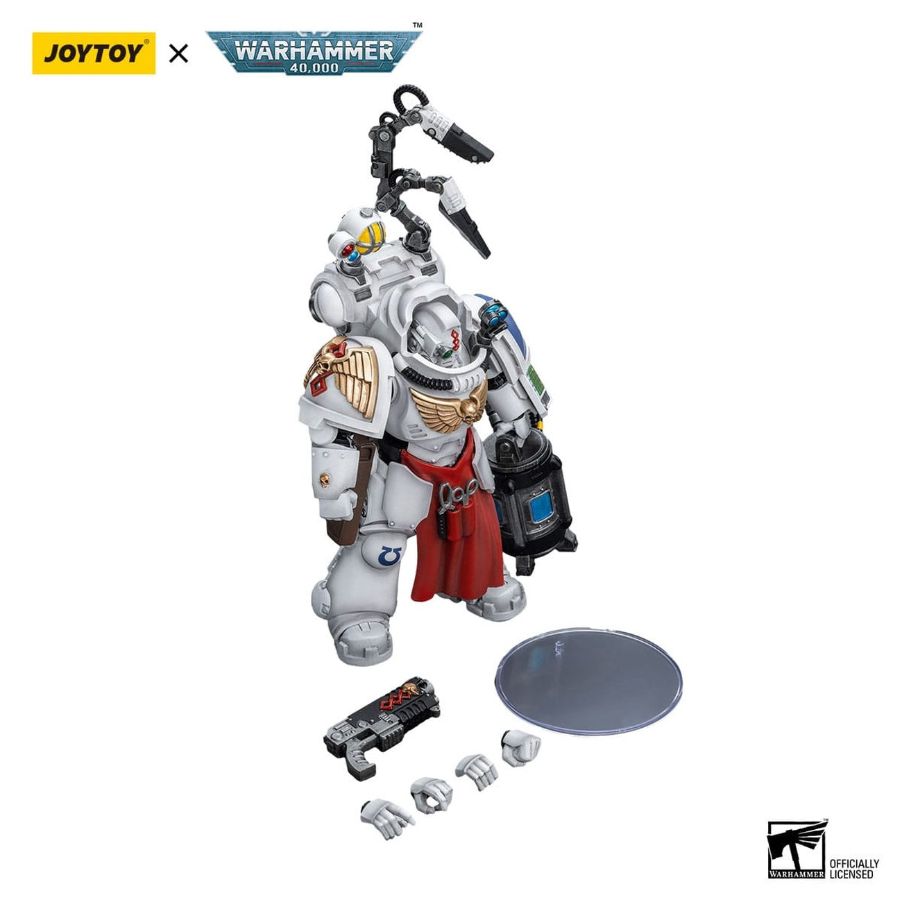 Productafbeelding Warhammer The Horus Heresy actiefiguur 1/18 Ultramarines Apothecary Biologis 12 cm