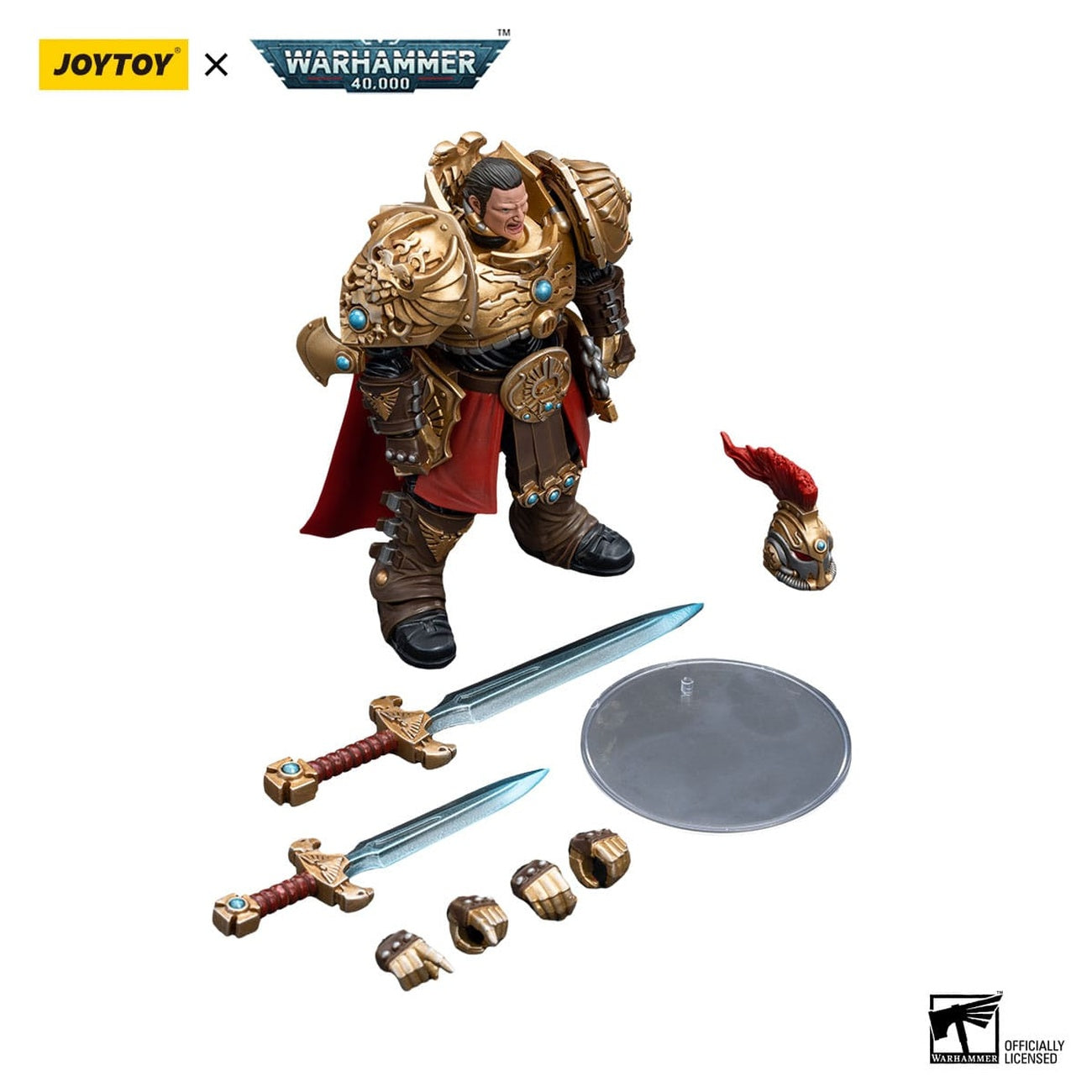 Productafbeelding Warhammer 40k Actiefiguur 1/18 Adeptus Custodes Blade Champion 12 cm