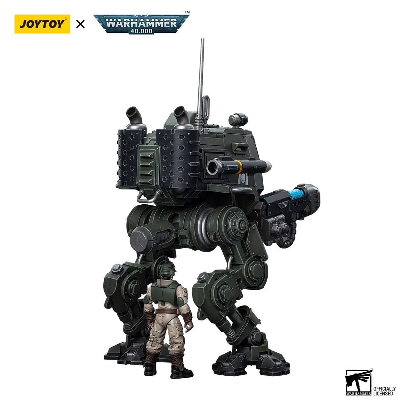 Productafbeelding Warhammer 40k Actiefiguur 1/18 Astra Militarum Cadian Armoured Sentinel 12 cm