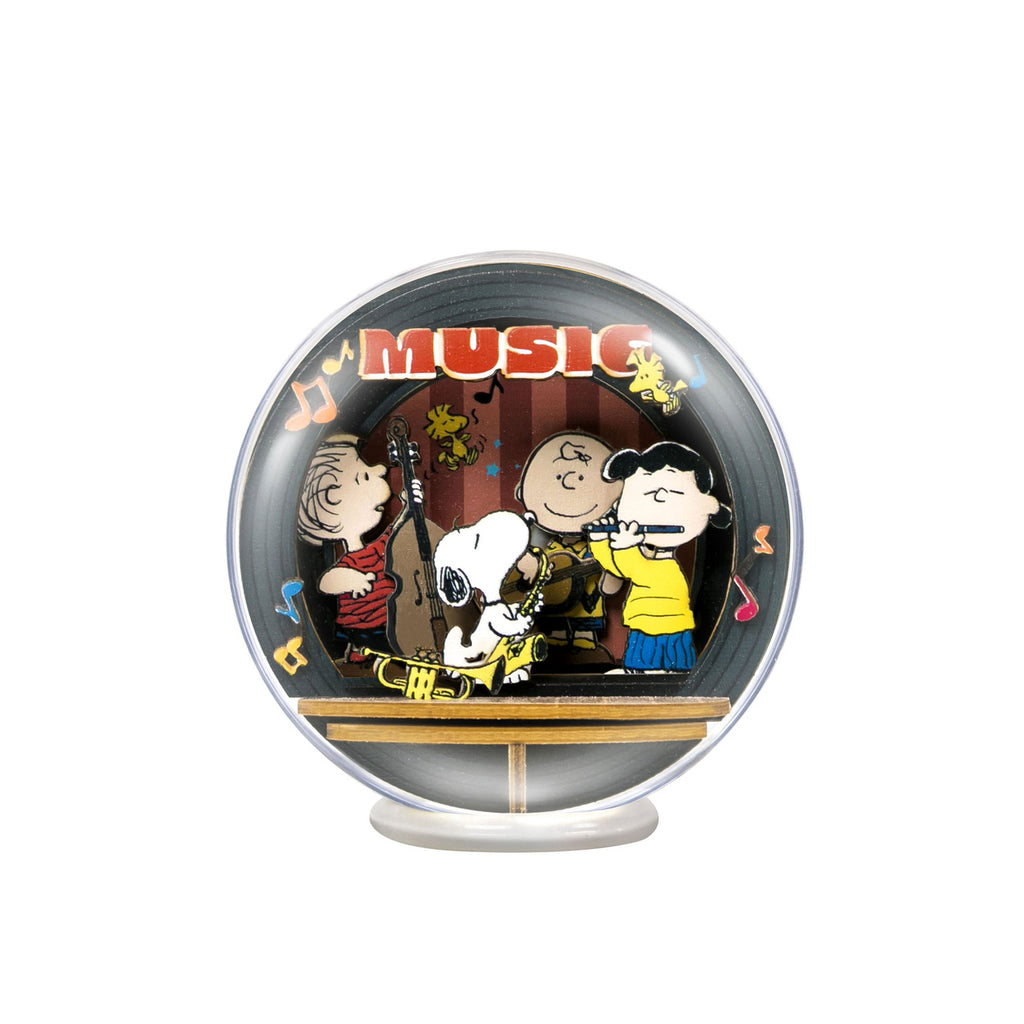 Productafbeelding Peanuts Puremind Modelset Wooden Theater Globe Night of Music