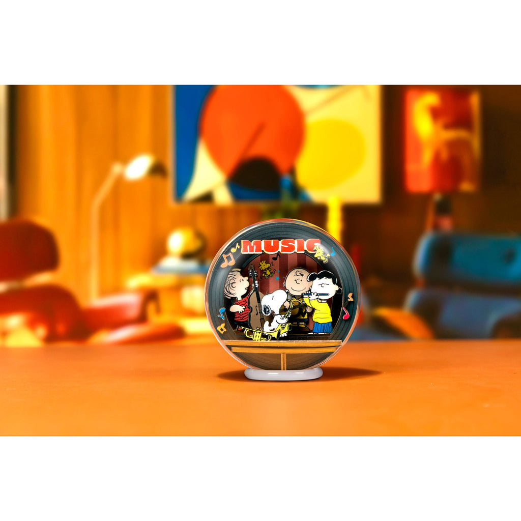 Productafbeelding Peanuts Puremind Modelset Wooden Theater Globe Night of Music