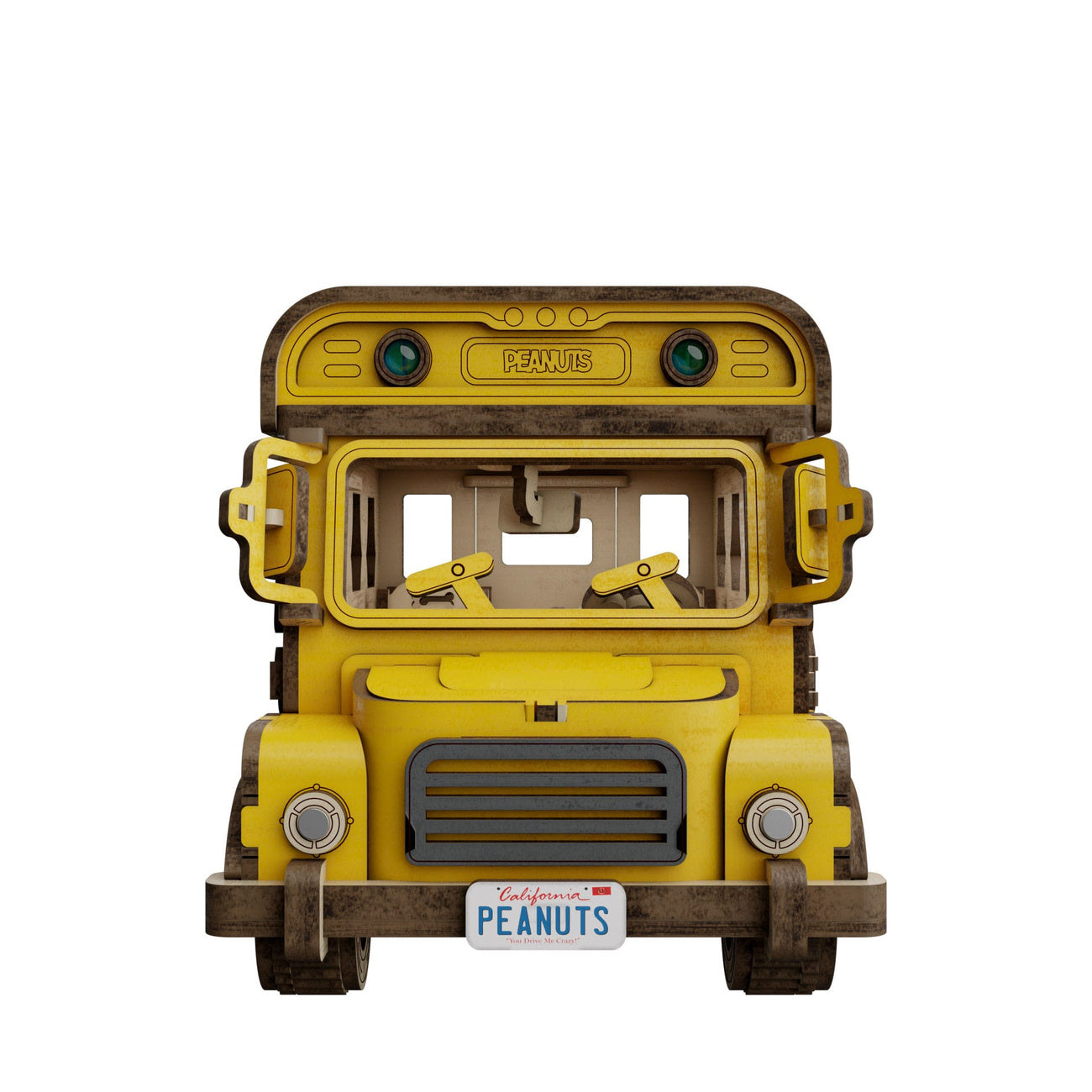 Productafbeelding Peanuts Puremind Bouwset Schoolbus