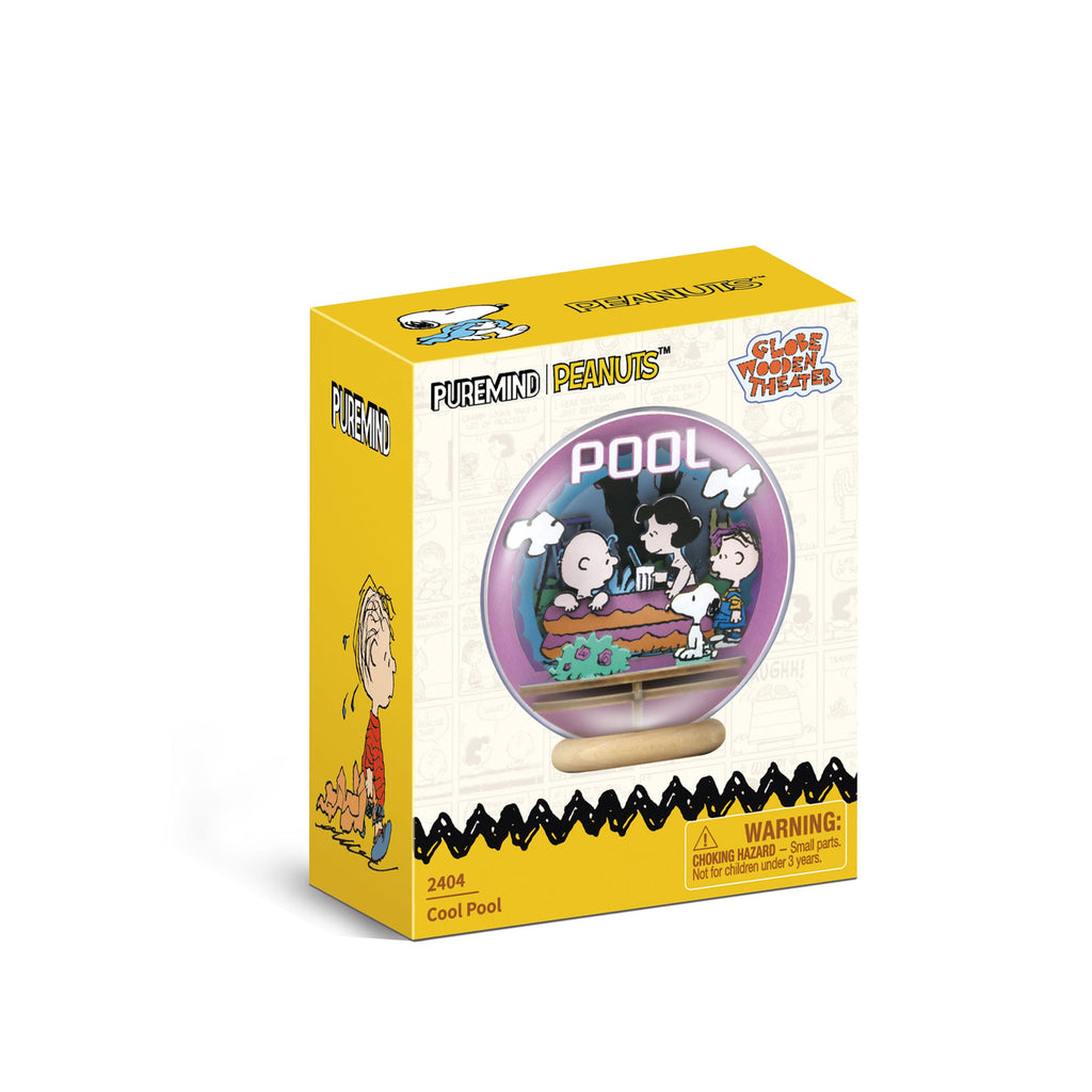 Productafbeelding The Peanuts Puremind Modelbouwset Wooden Theater Globe Cool Pool