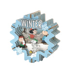 Productafbeelding Peanuts Puremind Modelbouwset Wooden Theater Winter Wonderland